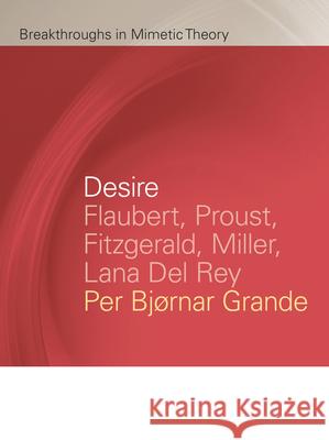 Desire: Flaubert, Proust, Fitzgerald, Miller, Lana del Rey Per Bj Grande 9781611863215 Michigan State University Press - książka