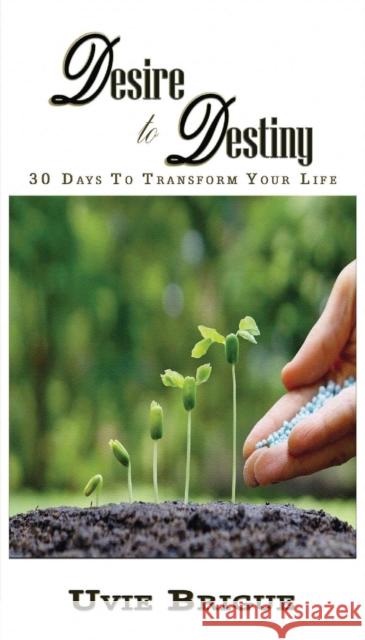 Desire to Destiny: 30 Days to Transform Your Life Uvie Brigue   9780993386053 Syncterface Limited - książka