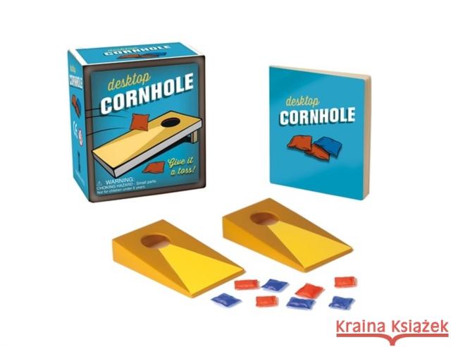 Desktop Cornhole: Give It a Toss! Running Press 9780762459308 Running Press Book Publishers - książka