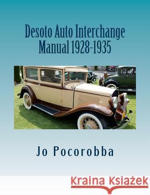 Desoto Auto Interchange Manual 1928-1935 Jo Pocorobba 9781535119863 Createspace Independent Publishing Platform - książka