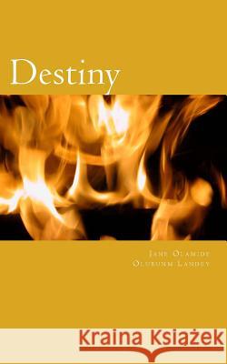 Destiny: Determination Jane Olamide Olubunm Landey 9781450528191 Createspace - książka