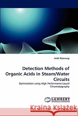 Detection Methods of Organic Acids in Steam/Water Circuits  9783844323795 LAP Lambert Academic Publishing AG & Co KG - książka