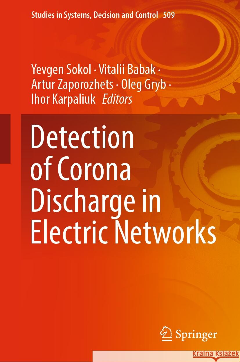 Detection of Corona Discharge in Electric Networks  9783031440243 Springer Nature Switzerland - książka