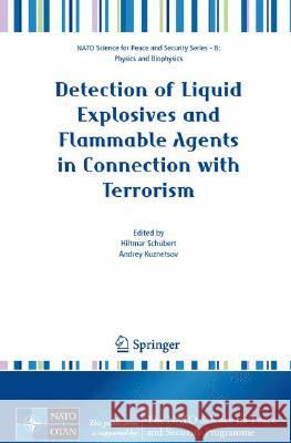 Detection of Liquid Explosives and Flammable Agents in Connection with Terrorism  9781402084645 KLUWER ACADEMIC PUBLISHERS GROUP - książka