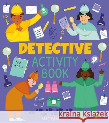 Detective Activity Book Gemma Barder Andy Passchier 9781398836075 Arcturus Editions - książka