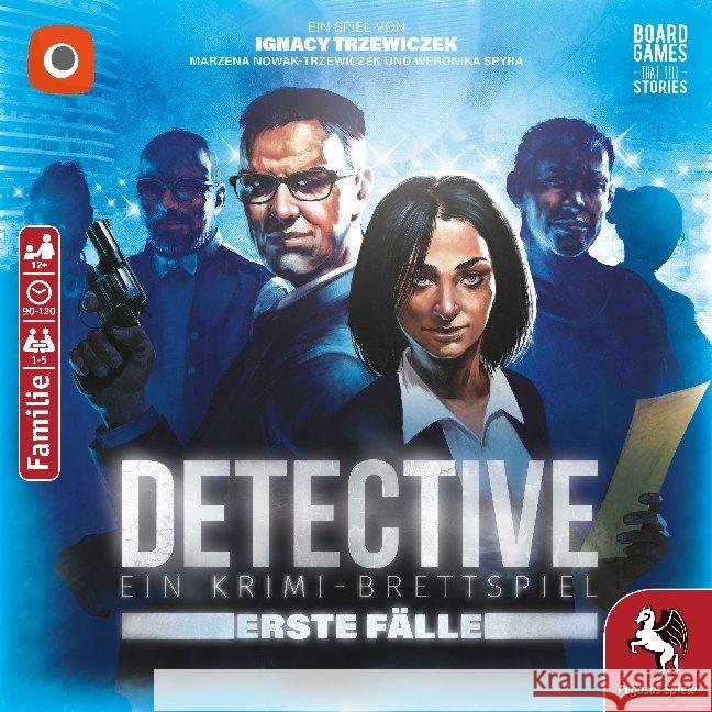 Detective: Erste Fälle (Spiel) Trzewiczek, Ignacy 4250231727771 Pegasus Spiele - książka