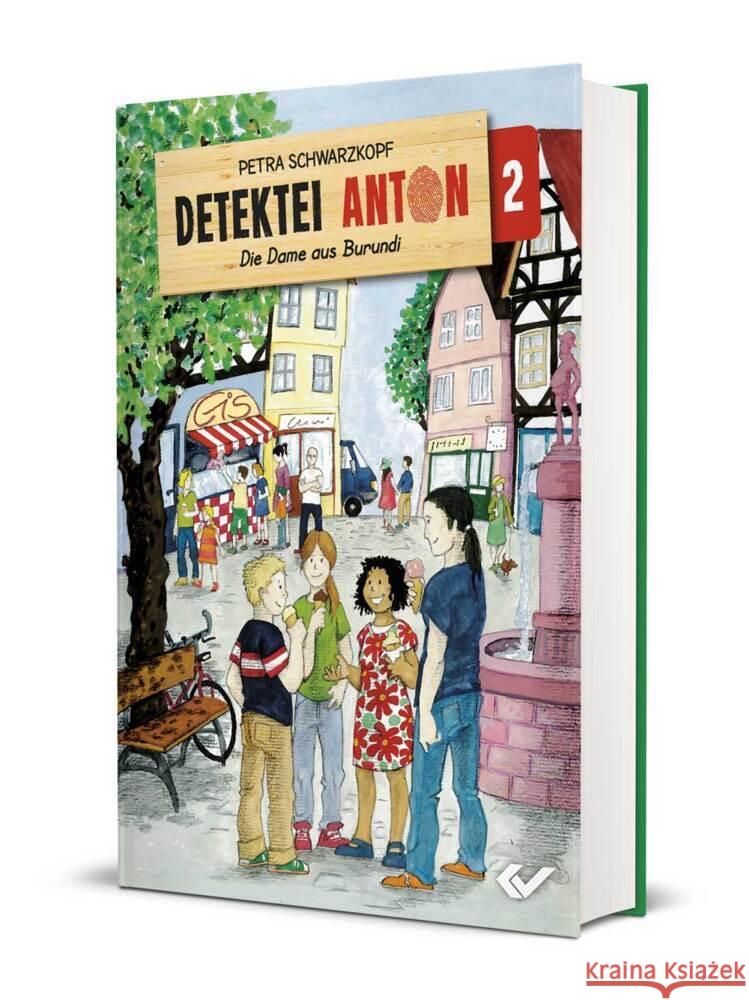 Detektei Anton: Die Dame aus Burundi Schwarzkopf, Petra 9783863537647 Christliche Verlagsges. Dillenburg - książka