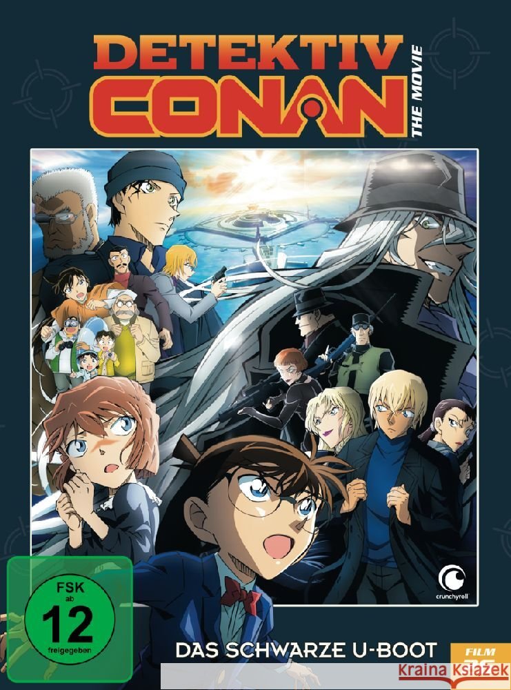 Detektiv Conan - 26. Film: Das schwarze U-Boot, 1 DVD (Limited Edition)  7630017534453 Crunchyroll - książka