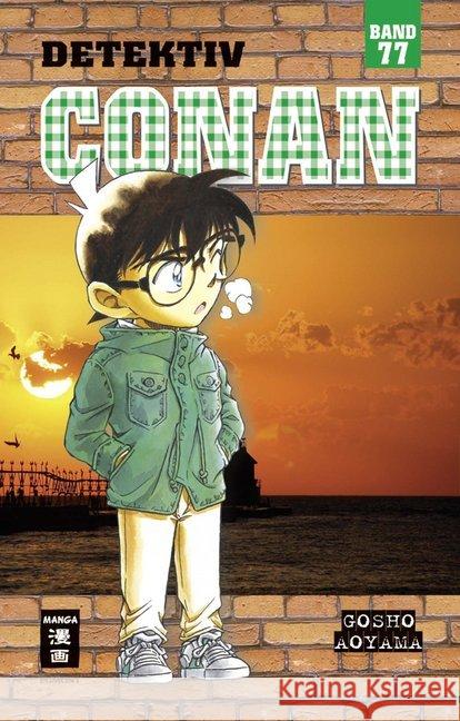 Detektiv Conan. Bd.77 Aoyama, Gosho 9783770480463 Egmont Manga - książka