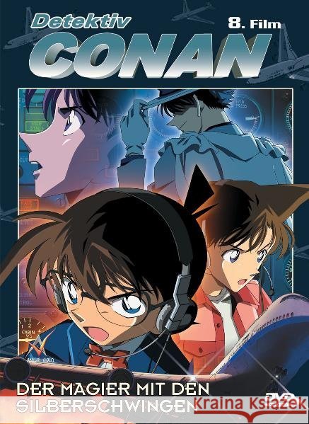 Detektiv Conan - Der Magier mit den Silberschwingen, DVD, deutsche u. japanische Version  7640105235568 Anime Video - książka