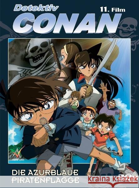 Detektiv Conan - Die azurblaue Piratenflagge, DVD  7640105235599 Anime Video - książka