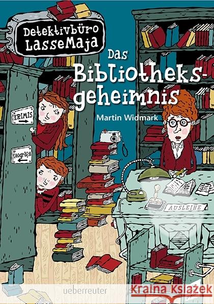 Detektivbüro LasseMaja - Das Bibliotheksgeheimnis Widmark, Martin 9783764150754 Ueberreuter - książka