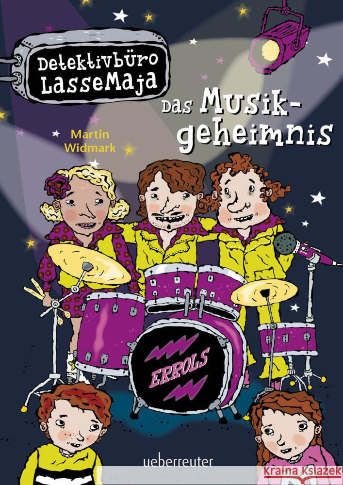 Detektivbüro LasseMaja - Das Musikgeheimnis (Detektivbüro LasseMaja, Bd. 34) Widmark, Martin 9783764152413 Ueberreuter - książka