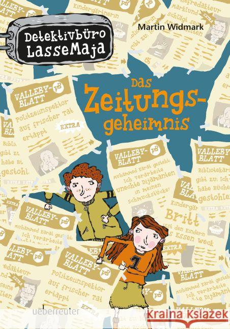 Detektivbüro LasseMaja - Das Zeitungsgeheimnis Widmark, Martin 9783764150693 Ueberreuter - książka