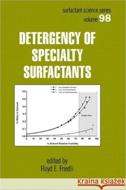 Detergency of Specialty Surfactants Friedli Friedli Floyd Friedli Floyd Friedli 9780824704919 CRC - książka
