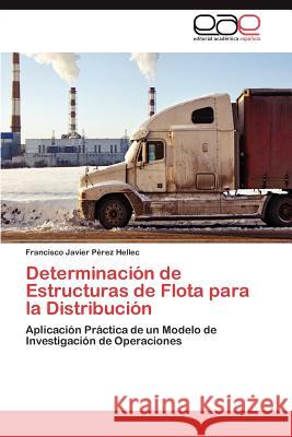 Determinación de Estructuras de Flota para la Distribución Pérez Hellec Francisco Javier 9783846576083 Editorial Acad Mica Espa Ola - książka