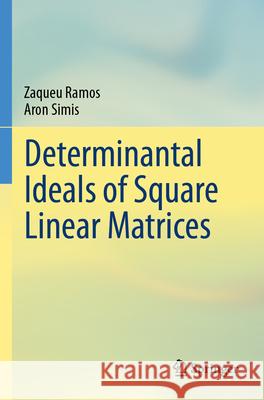 Determinantal Ideals of Square Linear Matrices Zaqueu Ramos, Aron Simis 9783031559464 Springer International Publishing - książka