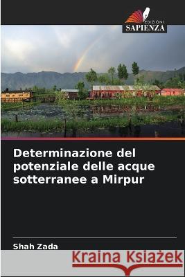 Determinazione del potenziale delle acque sotterranee a Mirpur Shah Zada   9786206011514 Edizioni Sapienza - książka