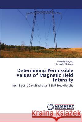 Determining Permissible Values of Magnetic Field Intensity Saltykov Valentin 9783659452420 LAP Lambert Academic Publishing - książka