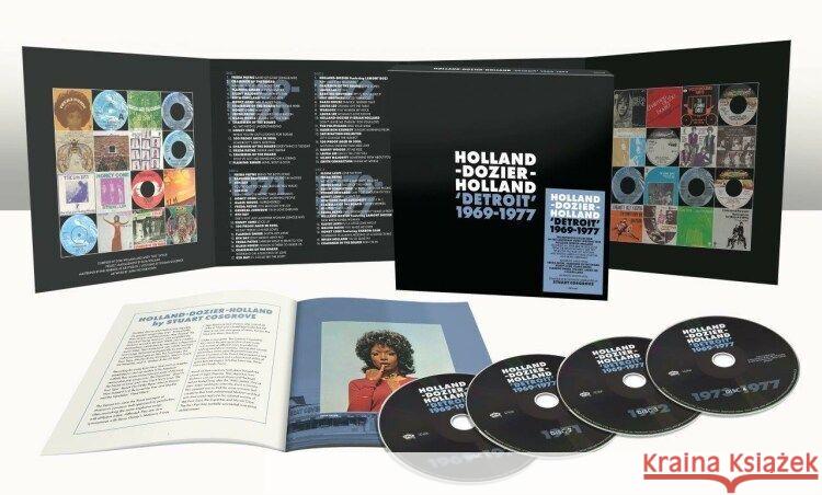 Detroit 1969-1977, 4 Audio-CD Holland-Dozier-Holland 0740155738730 Demon/Edsel - książka
