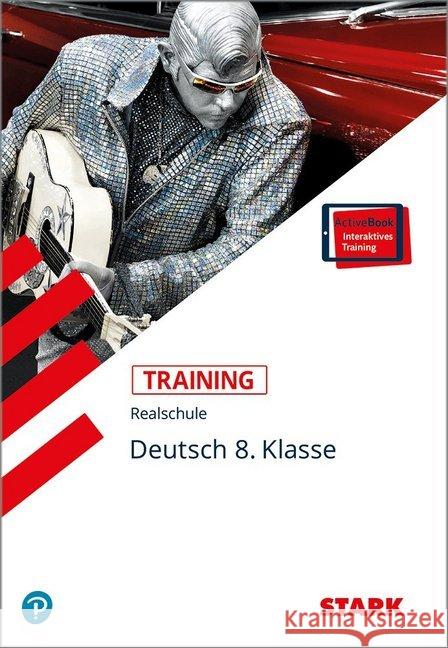 Deutsch 8. Klasse, m. CD-ROM : Grundwissen. Mit interaktivem eBook. Online-Code im Buch Kammer, Marion von der 9783849009229 Stark - książka