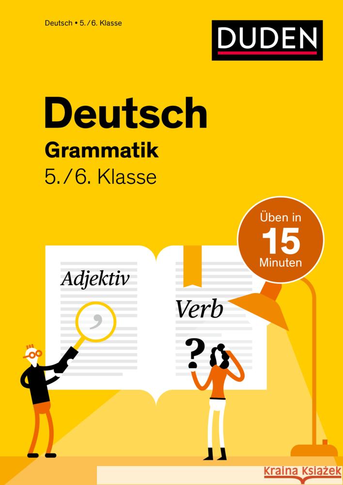 Deutsch in 15 Minuten - Grammatik 5./6. Klasse Speiser, Anna 9783411770052 Duden - książka