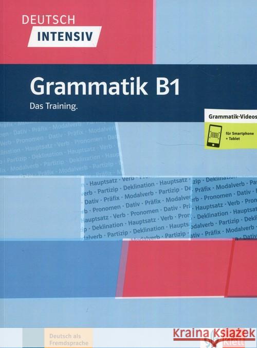 Deutsch intensiv. Grammatik B1 + online Ptak Magdalena Schomer Marion 9783126750677 Klett Sprachen - książka