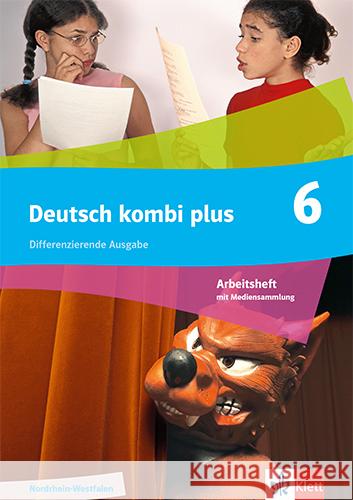 Deutsch kombi plus 6. Differenzierende Ausgabe Nordrhein-Westfalen  9783123144721 Klett - książka