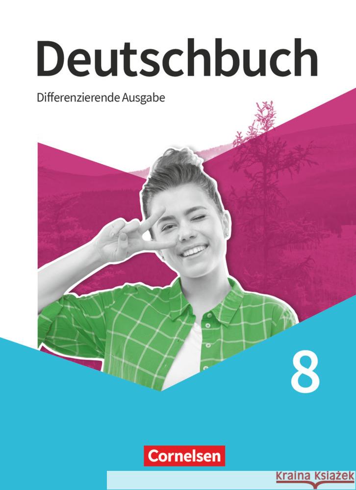 Deutschbuch - Sprach- und Lesebuch - Differenzierende Ausgabe 2020 - 8. Schuljahr  9783060634033 Cornelsen Verlag - książka