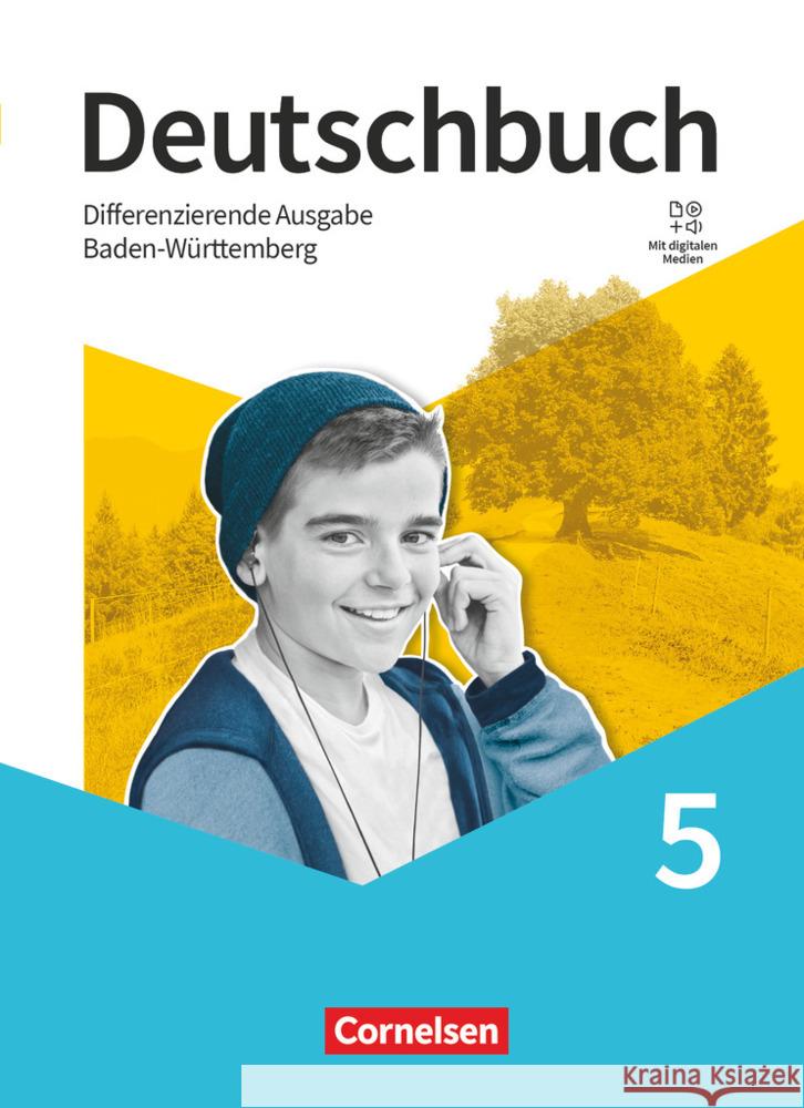 Deutschbuch - Sprach- und Lesebuch - Differenzierende Ausgabe Baden-Württemberg 2024 - 5. Schuljahr  9783060610549 Cornelsen Verlag - książka