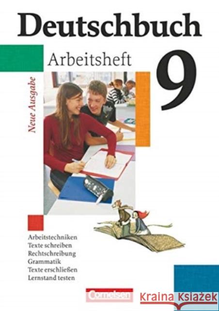 Deutschbuch: Deutschbuch 9.Schuljahr Arbeitsheft mit Losungen  9783464681091 Cornelsen Verlag GmbH & Co - książka