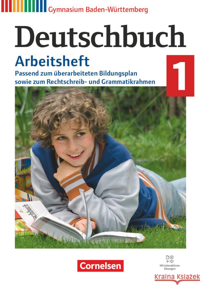 Deutschbuch Gymnasium - Baden-Württemberg - Bildungsplan 2016 - Band 1: 5. Schuljahr Fischer, Christoph, Diehm, Jan, Schick, Irmgard 9783464617892 Cornelsen Verlag - książka