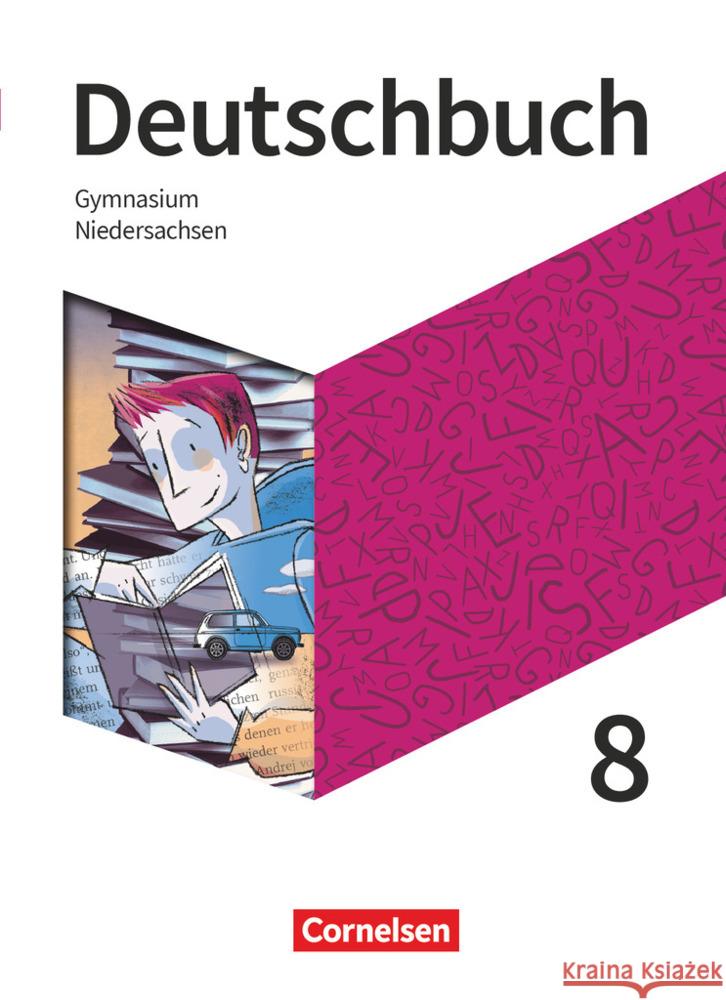 Deutschbuch Gymnasium - Niedersachsen - Neue Ausgabe - 8. Schuljahr Schülerbuch Lippert, Sebastian, Mohr, Deborah 9783062052255 Cornelsen Verlag - książka