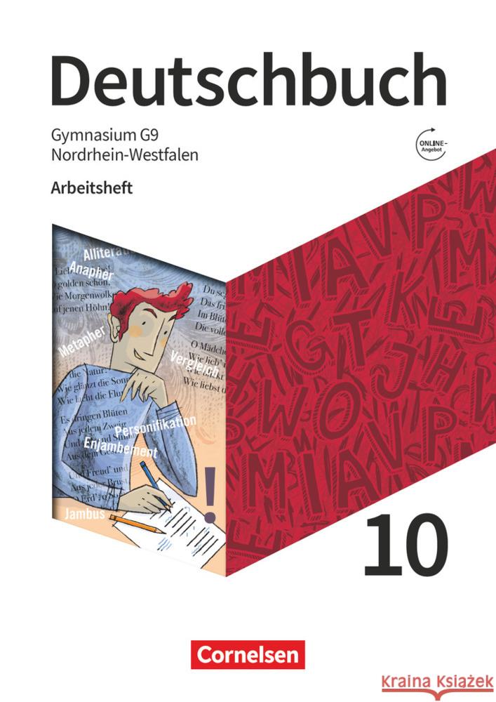 Deutschbuch Gymnasium - Nordrhein-Westfalen - Neue Ausgabe - 10. Schuljahr Fischer, Christoph, Mielke, Angela, Greis, Donata 9783062052989 Cornelsen Verlag - książka