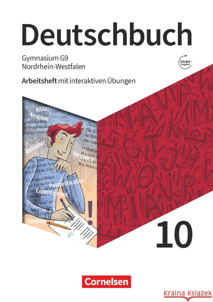 Deutschbuch Gymnasium - Nordrhein-Westfalen - Neue Ausgabe - 10. Schuljahr Fischer, Christoph, Mielke, Angela, Mohr, Deborah 9783062053023 Cornelsen Verlag - książka