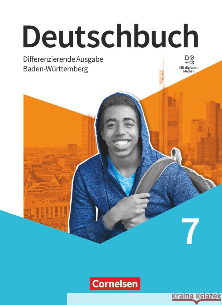 Deutschbuch - Sprach- und Lesebuch - Differenzierende Ausgabe Baden-Württemberg 2024 - 7. Schuljahr  9783060610587 Cornelsen Verlag - książka