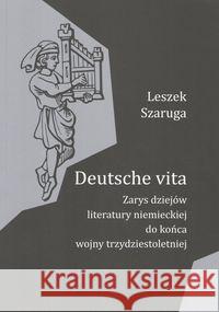 Deutsche vita Szaruga Leszek 9788391700396 Convivo - książka