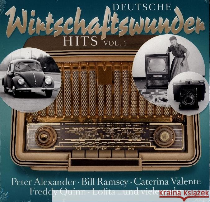 Deutsche Wirtschaftswunder Hits. Vol.1, 1 Schallplatte  0194111008601 ZYX Music - książka