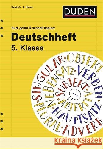 Deutschheft 5. Klasse  9783411871353 Cornelsen Verlag Scriptor - książka