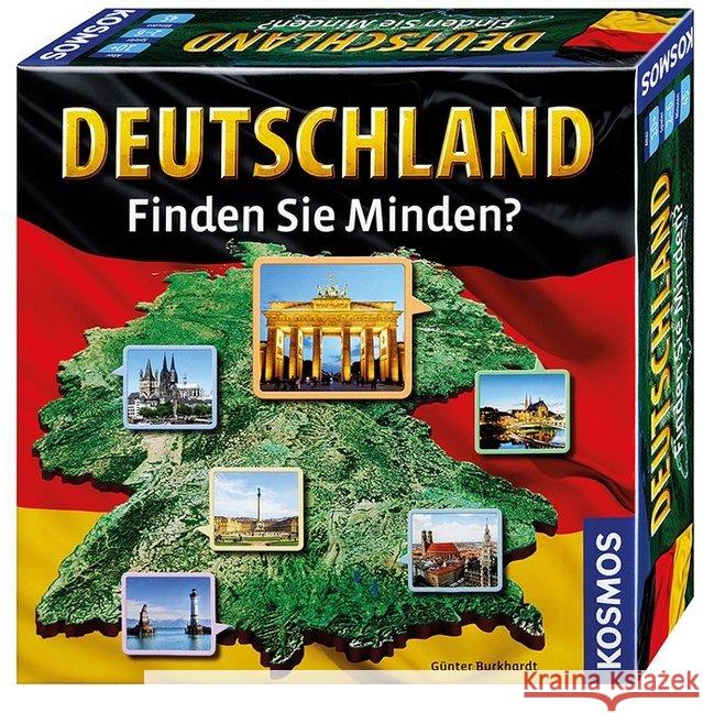 Deutschland - Finden Sie Minden? (Spiel) Burkhardt, Günter 4002051692797 Kosmos Spiele - książka