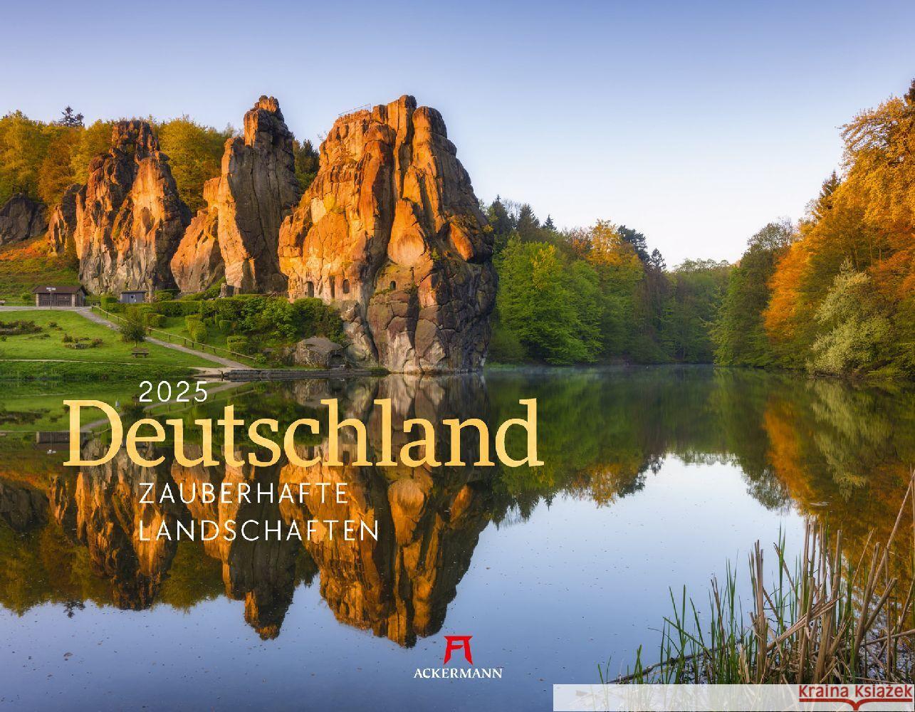 Deutschland - Zauberhafte Landschaften Kalender 2025 Ackermann Kunstverlag 9783838425504 Ackermann Kunstverlag - książka