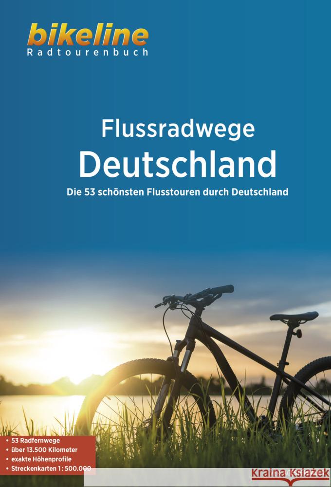Deutschland Flussradwege: 2021    9783850009287 Verlag Esterbauer - książka