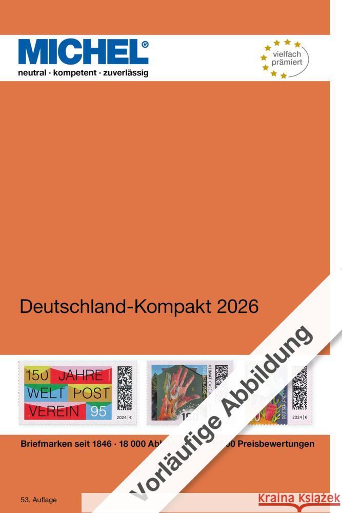Deutschland Kompakt 2026 MICHEL-Redaktion 9783954025190 Schwaneberger - książka