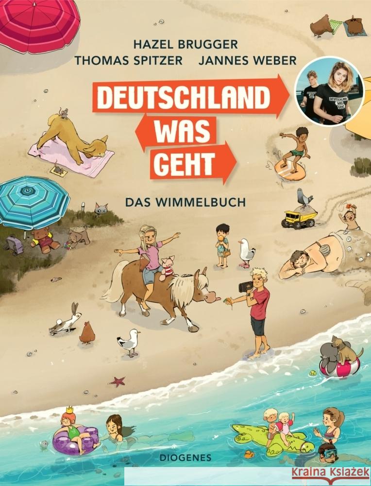 Deutschland Was Geht Brugger, Hazel, Spitzer, Thomas, Weber, Jannes 9783257012941 Diogenes - książka