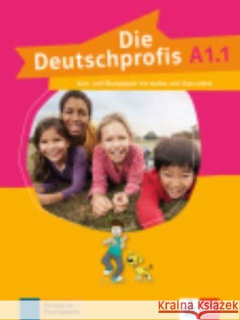 Deutschprofis in Teilbanden: Kurs- und  Ubungsbuch A1.1 + Audios und Clips o Sigrid Xanthos-Kretzschmer 9783126764766 Klett (Ernst) Verlag,Stuttgart - książka