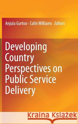 Developing Country Perspectives on Public Service Delivery Anjula Gurtoo Colin Williams 9788132221593 Springer - książka