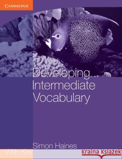 Developing Intermediate Vocabulary with Key   9780521140478  - książka