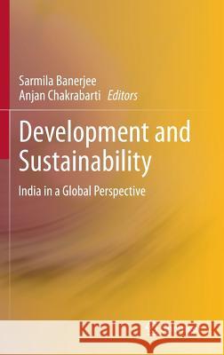 Development and Sustainability: India in a Global Perspective Banerjee, Sarmila 9788132211235 Springer - książka