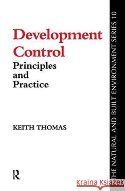 Development Control Keith Thomas 9781138144668 Routledge - książka