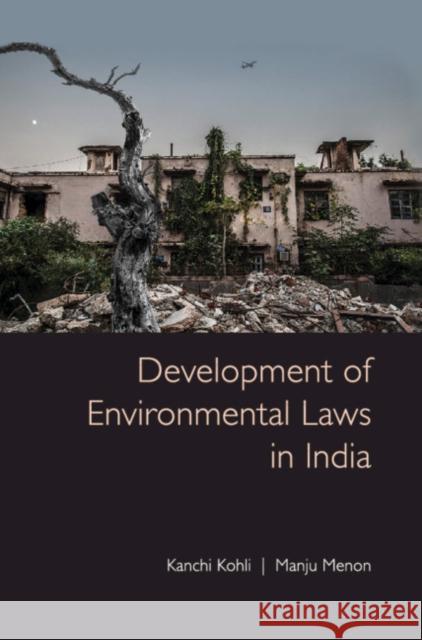 Development of Environmental Laws in India Kanchi Kohli, Manju Menon 9781108490498 Cambridge University Press - książka